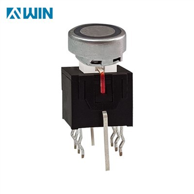 Mandal Aydınlatmalı Kapaklı İtme Tact Anahtarı