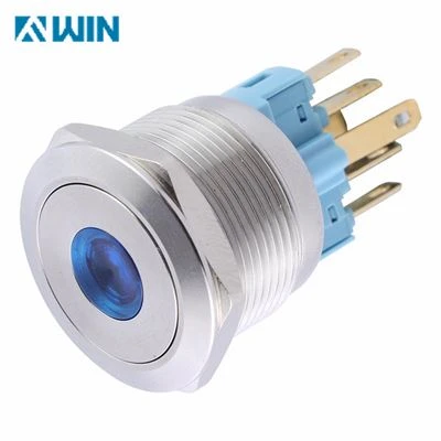 LED göstergeli metal anahtar