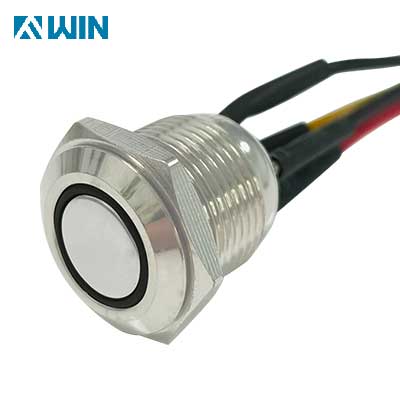 16MM Metal Basmalı Düğme Anahtarı