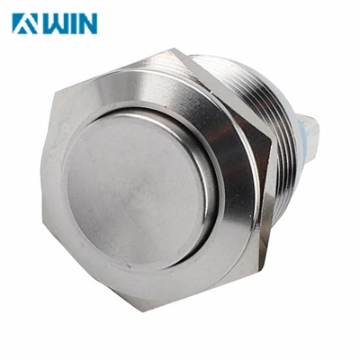 16mm metal itme düğmesi