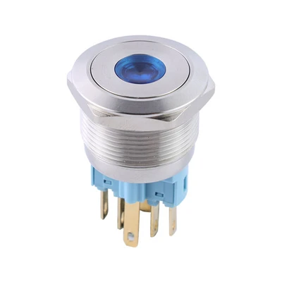 Göstergeli 16mm metal anahtar