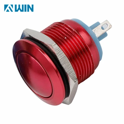 16mm kırmızı metal anahtarı