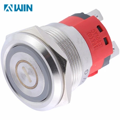 25mm LED metal anahtarı