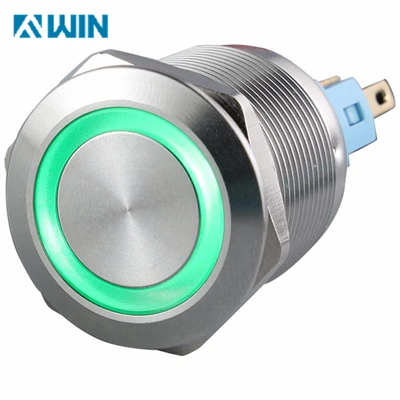 Yeşil LED metal anahtarı